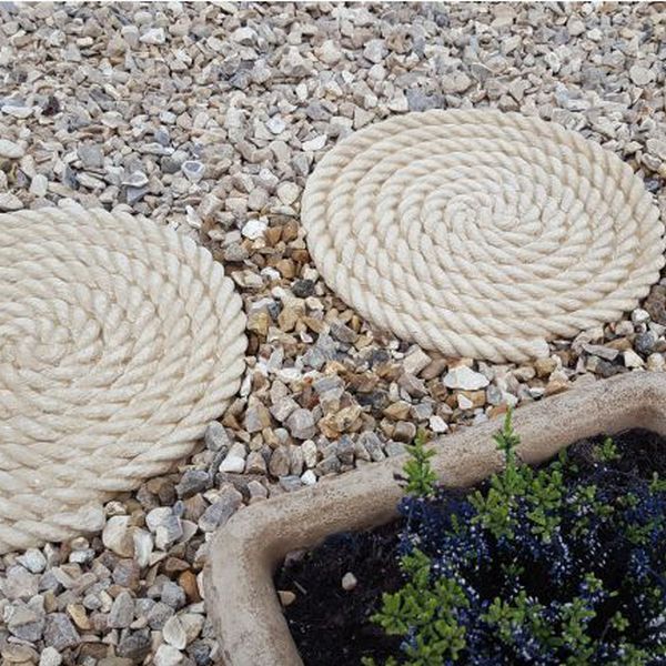 400mm Diameter Rope Coil Stepping Stone